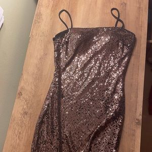 Windsor Sequin Purple Minidress